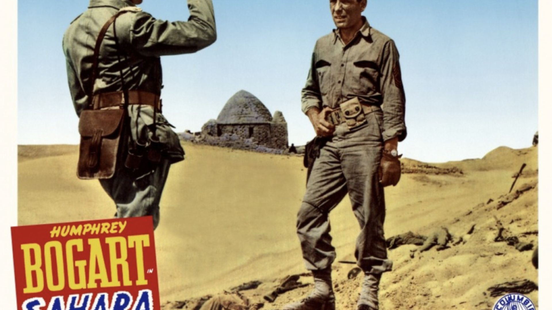 Sahara 1943 colorized (Humphrey Bogart)