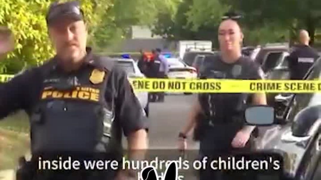 Police officer discovers truck filled with corpses of hundreds of children