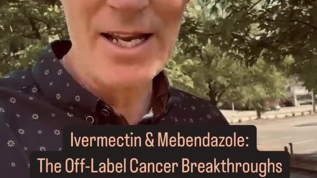 Ivermectin and Mebendazole arent just antiparasitics theyre disrupting tumors altering cancer metabo