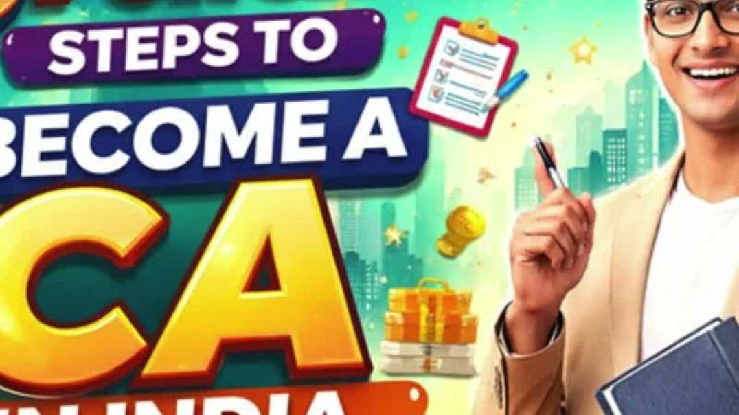 6 Powerful Steps To Become a CA in India