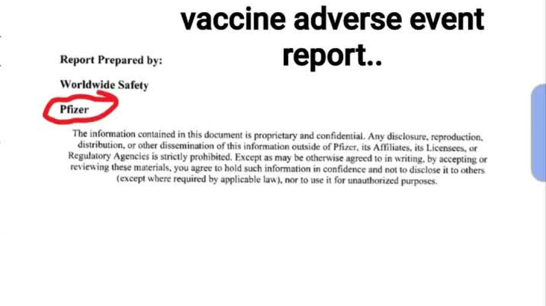 Be Aware Hantavirus is listed in the Pfizer COVID-19 vaccine adverse event report